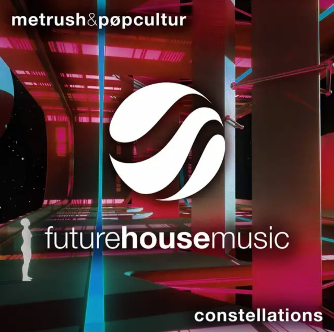Metrush &amp; PØP CULTUR — Constellations cover artwork