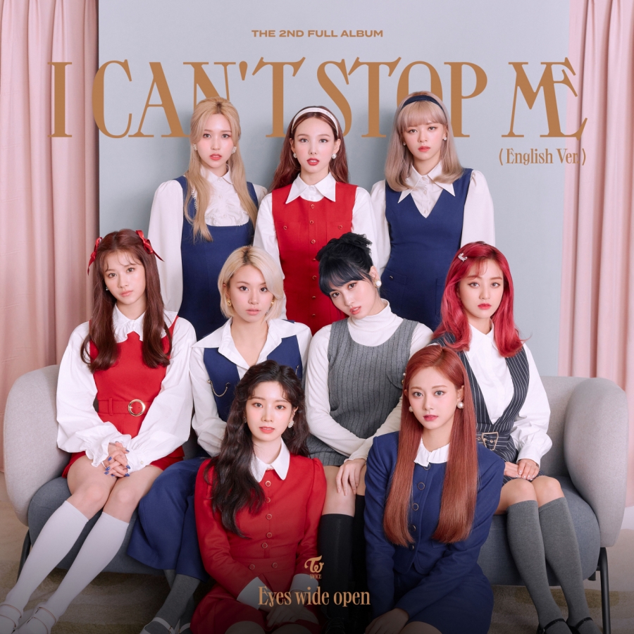 TWICE — I Can&#039;t Stop Me (English Version) cover artwork