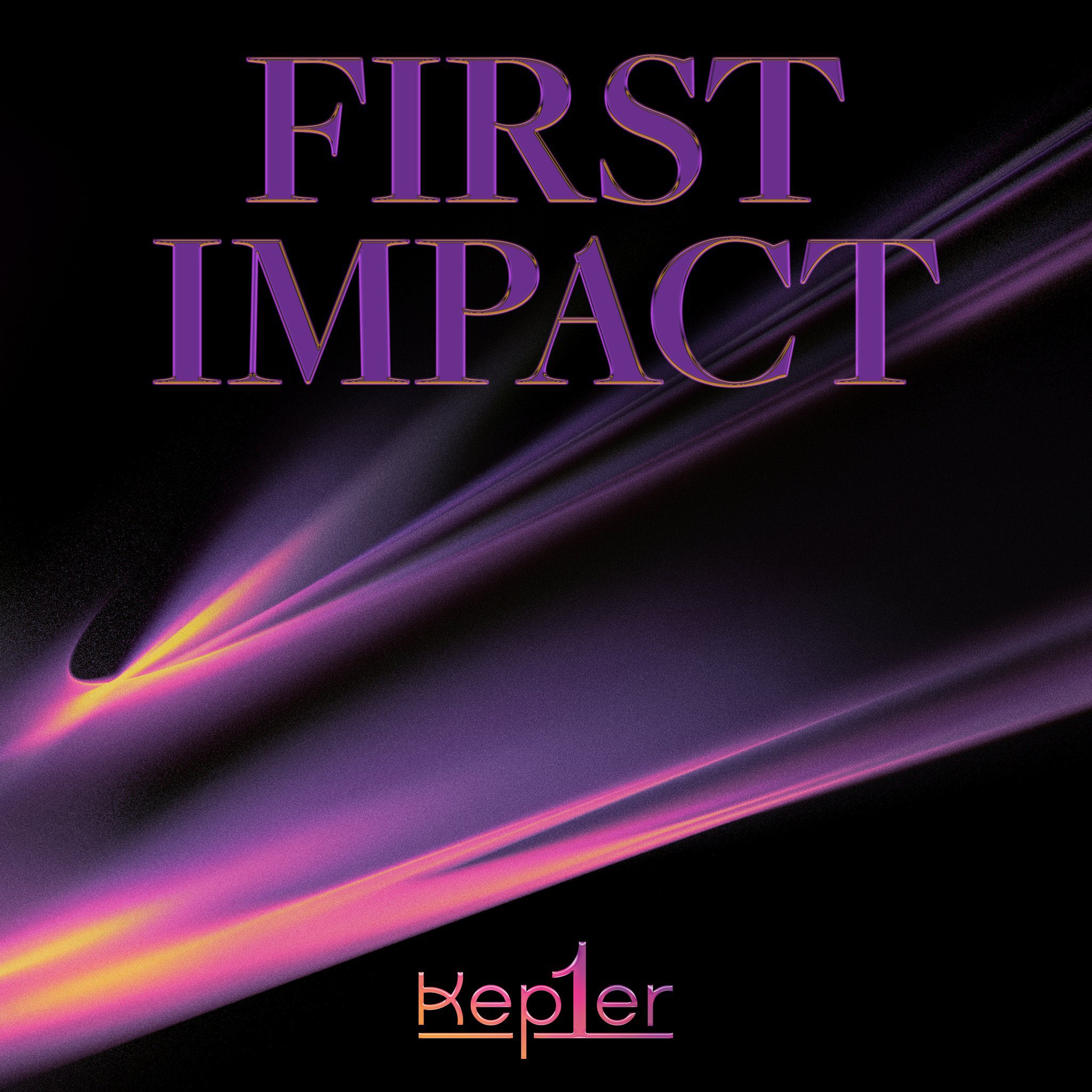 Kep1er — FIRST IMPACT cover artwork