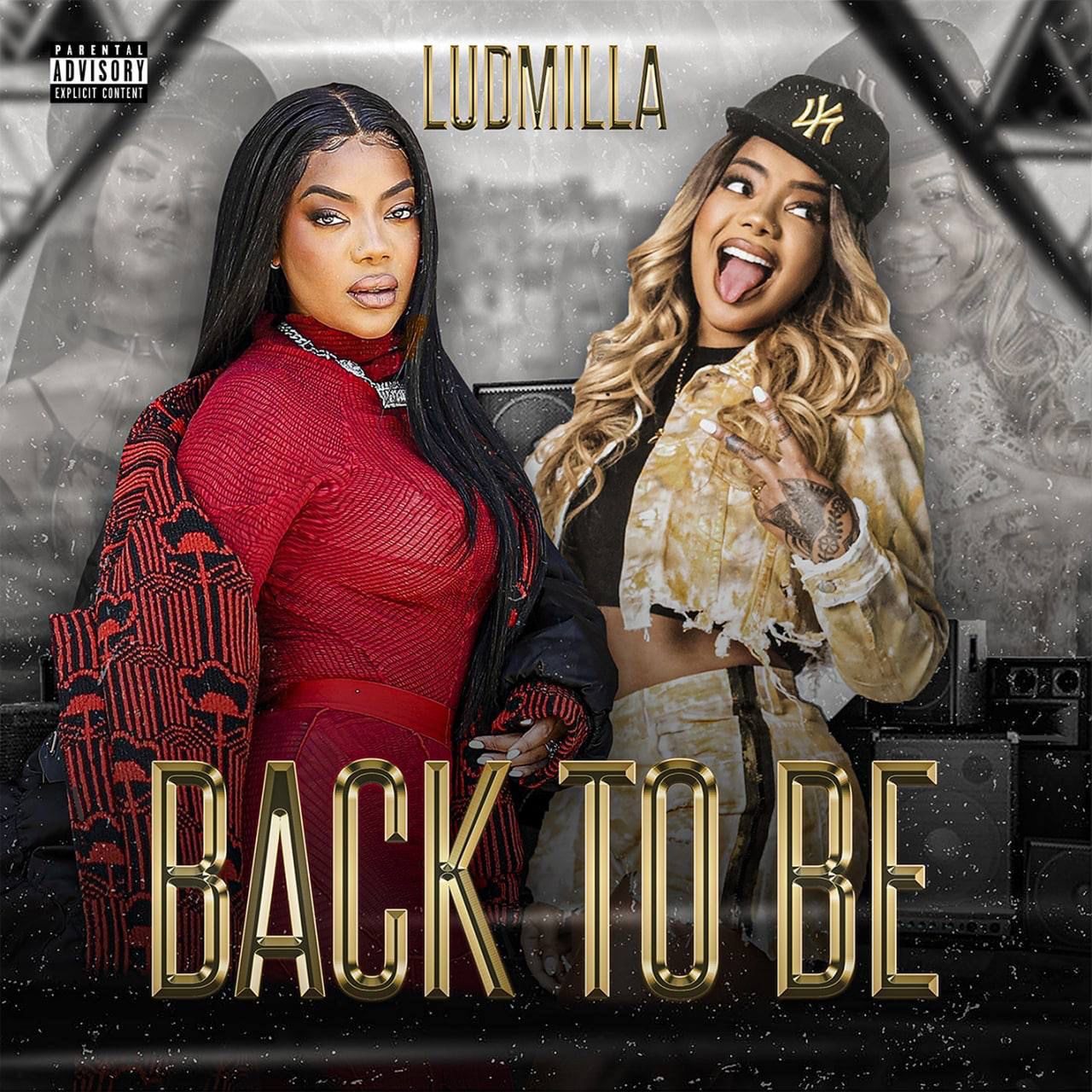 LUDMILLA BACK TO BE cover artwork