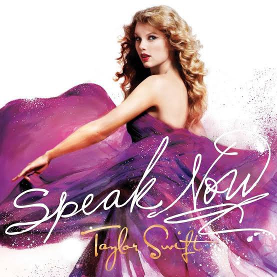 Taylor Swift Speak Now cover artwork