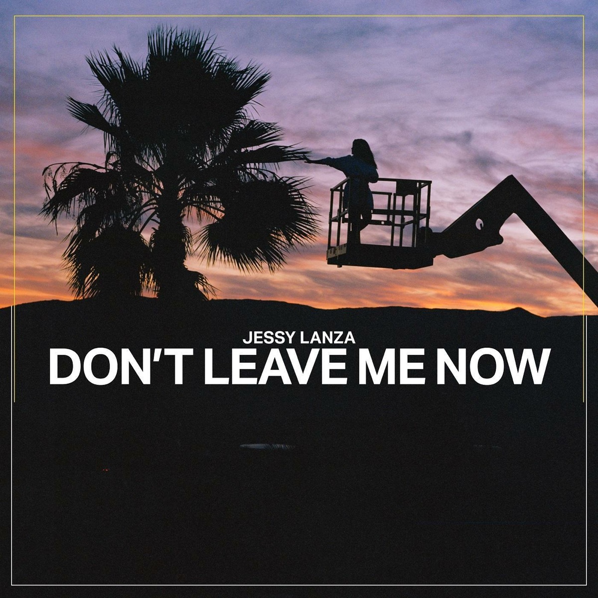 Jessy Lanza — Don&#039;t Leave Me Now cover artwork