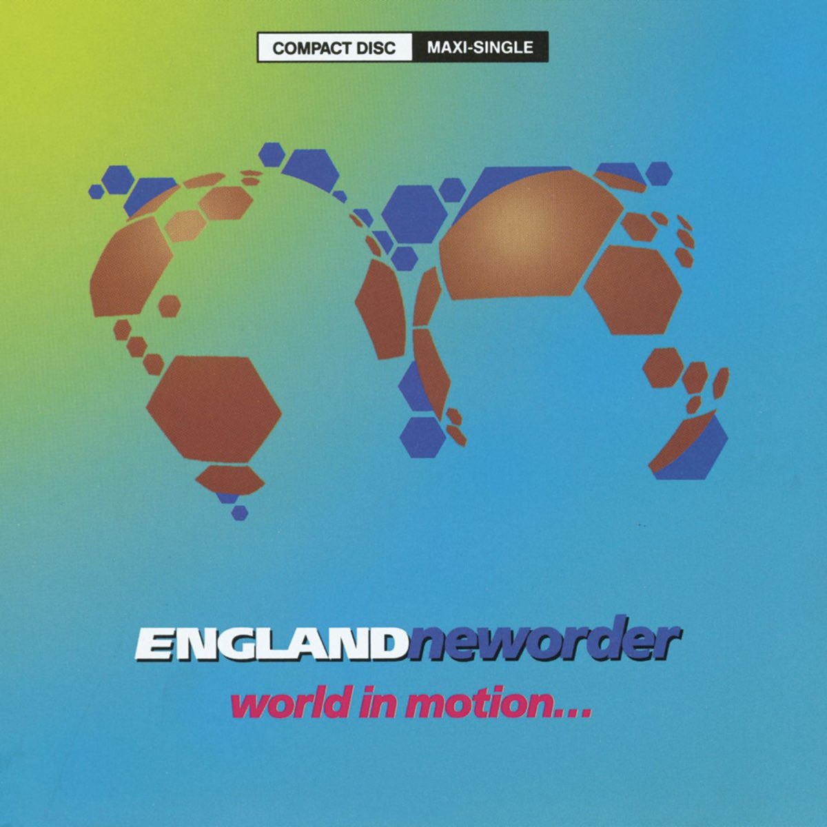 New Order ft. featuring John Barnes World in Motion cover artwork