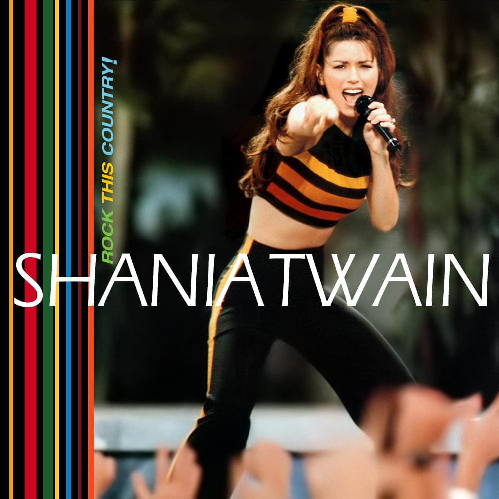 Shania Twain Rock This Country! cover artwork