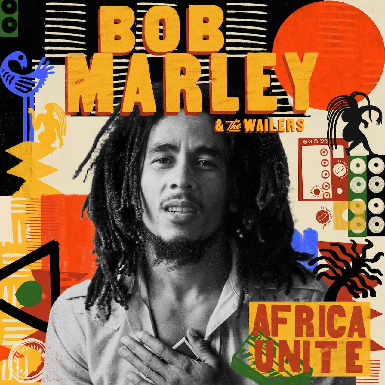 Bob Marley &amp; The Wailers featuring Skip Marley & Rema — Them Belly Full (But We Hungry) cover artwork