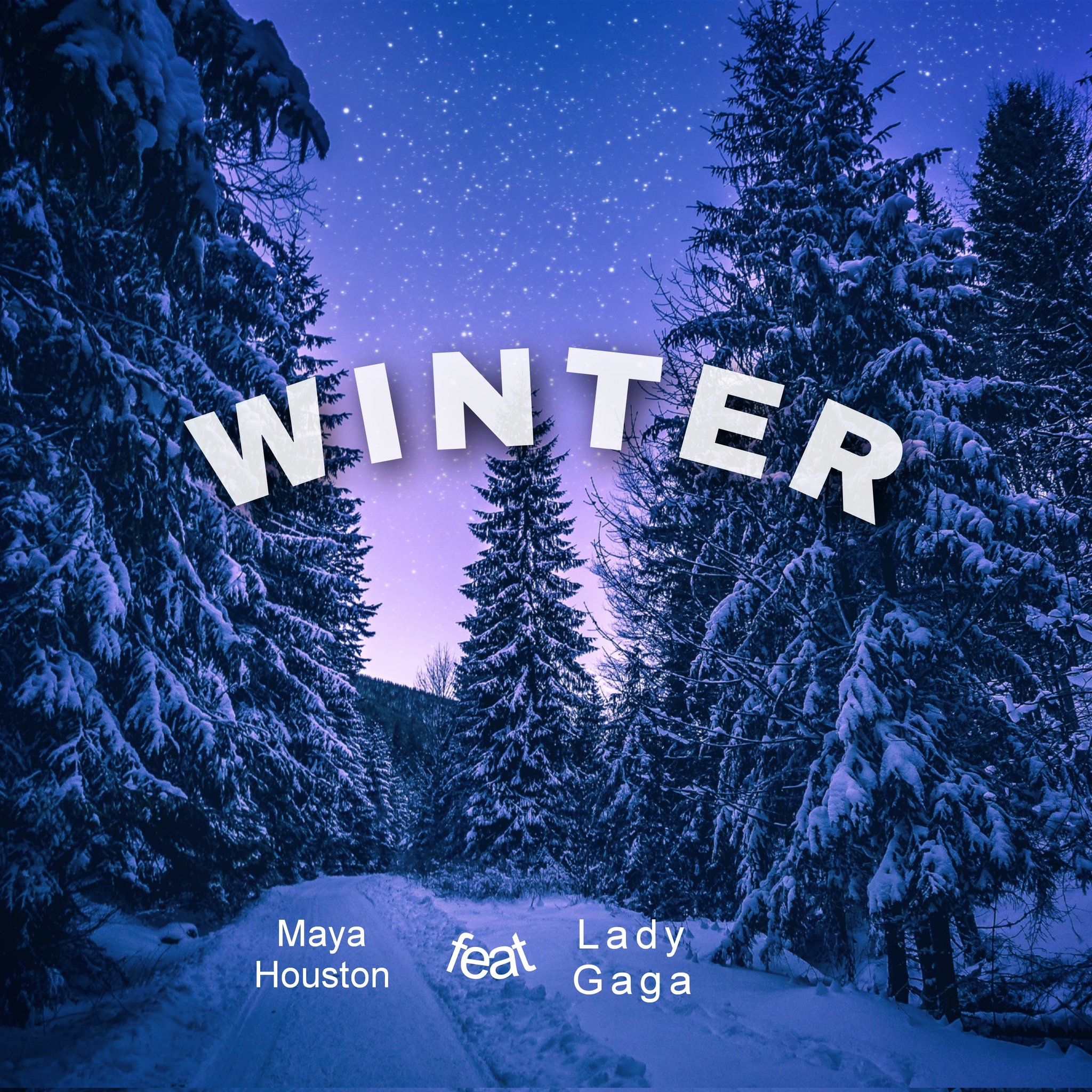 Maya Houston. — Winter cover artwork