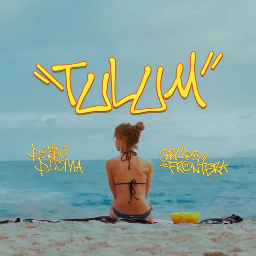Peso Pluma ft. featuring Grupo Frontera TULUM cover artwork