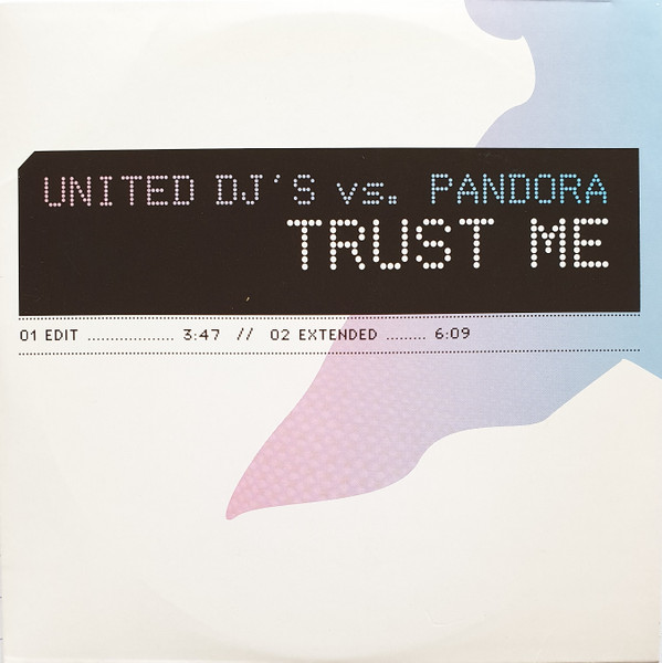 United DJ&#039;s featuring Pandora — Trust Me cover artwork