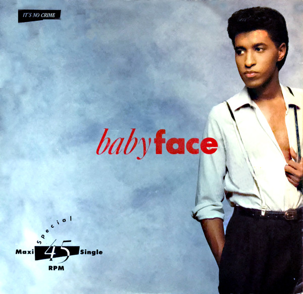 Babyface — It&#039;s No Crime cover artwork