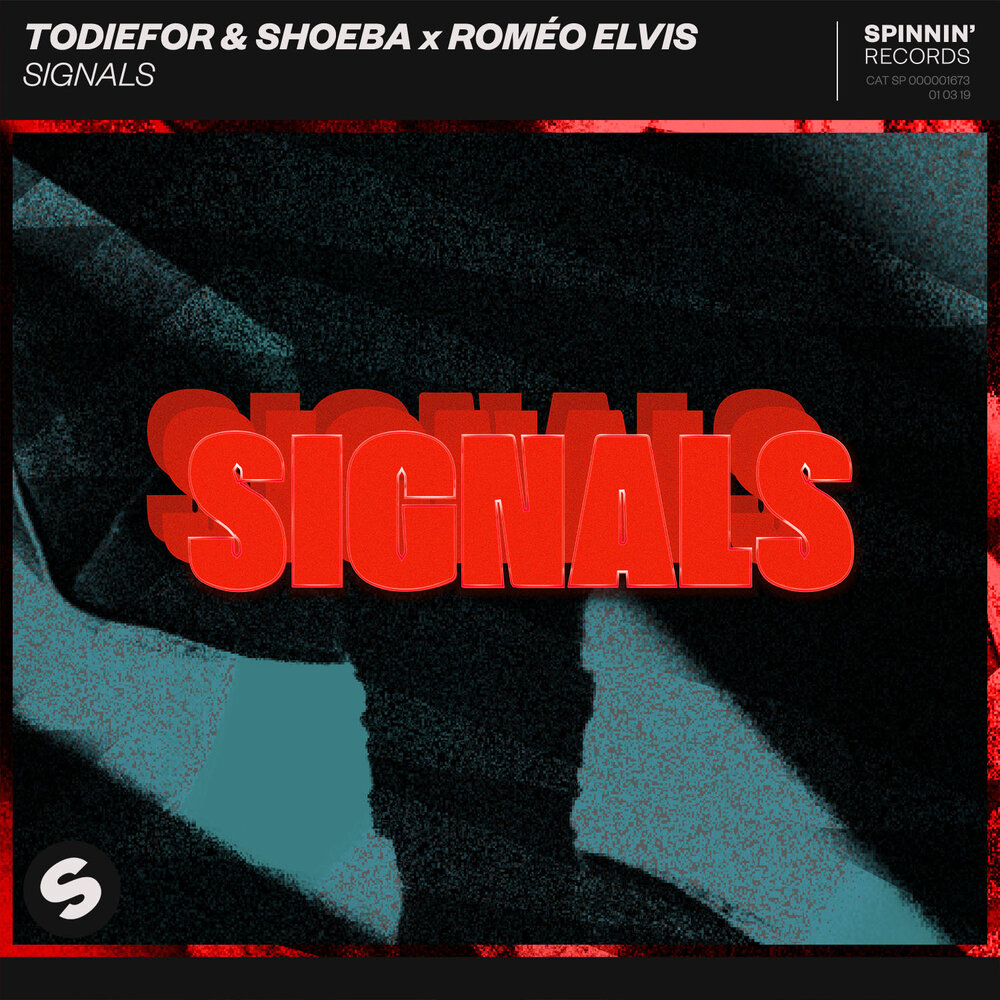 Todiefor featuring SHOEBA — Signals cover artwork