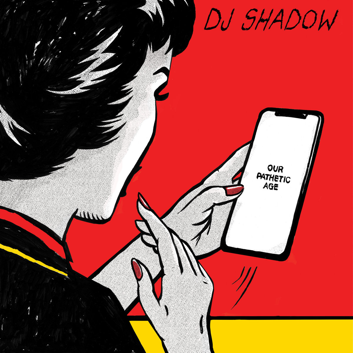 DJ Shadow featuring Sam Herring — Our Pathetic Age cover artwork