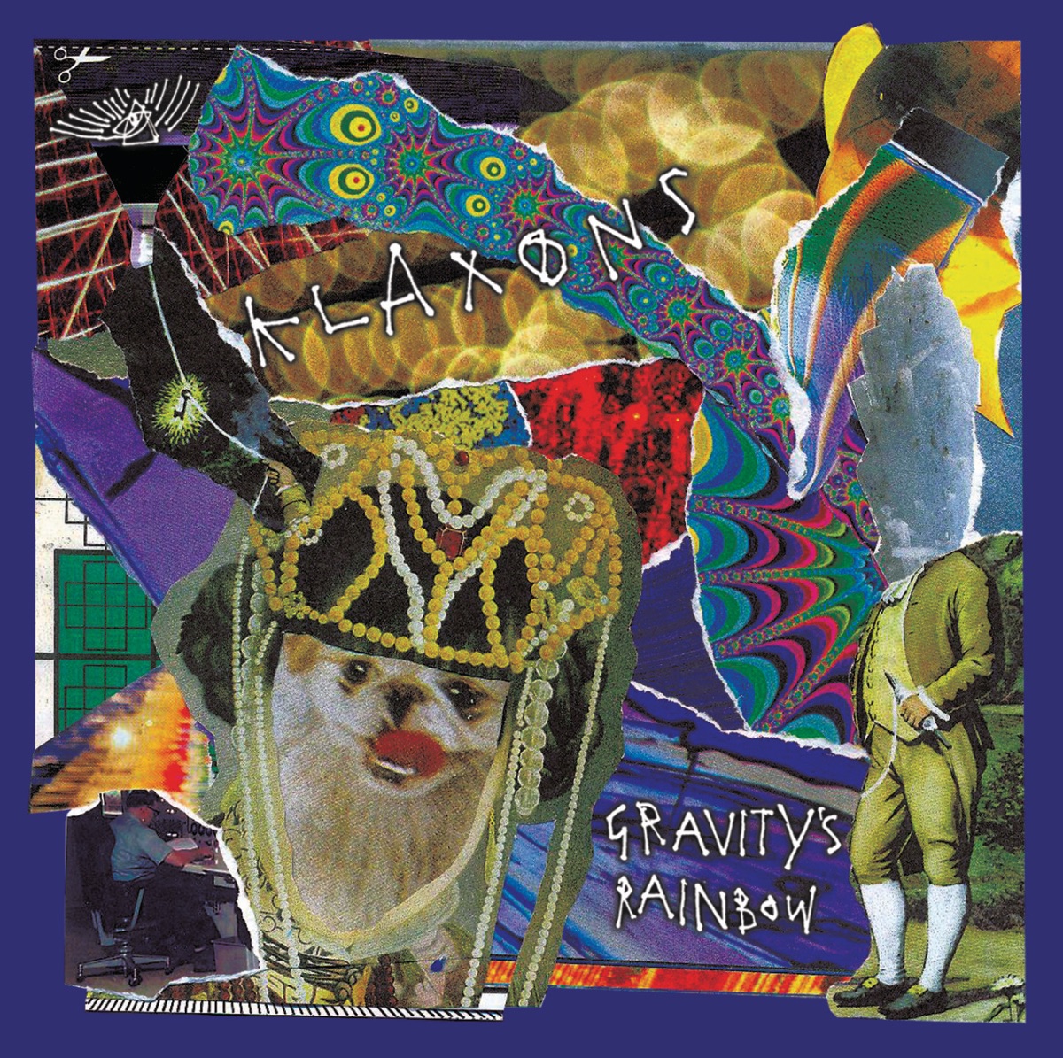 Klaxons Gravity&#039;s Rainbow cover artwork