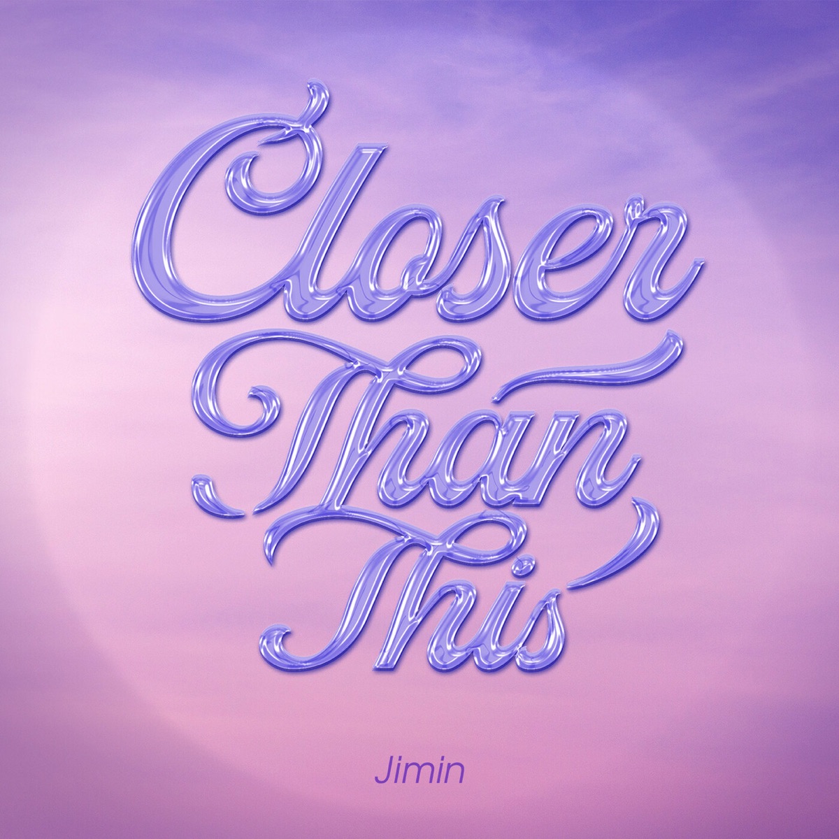 JIMIN (BTS) — Closer Than This cover artwork