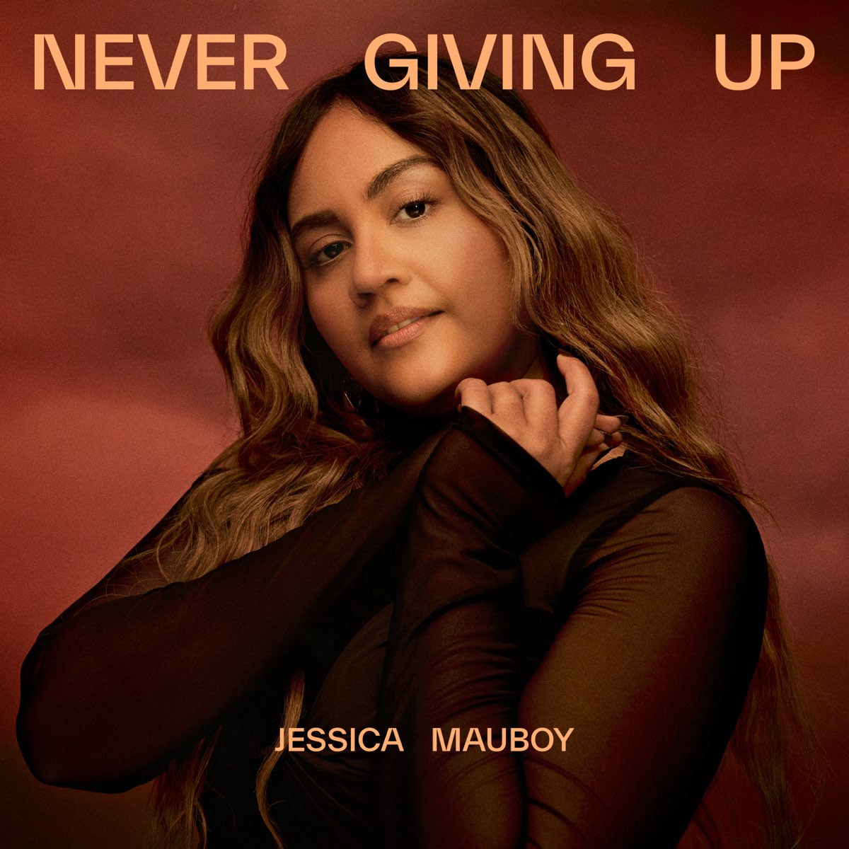 Jessica Mauboy Never Giving Up cover artwork