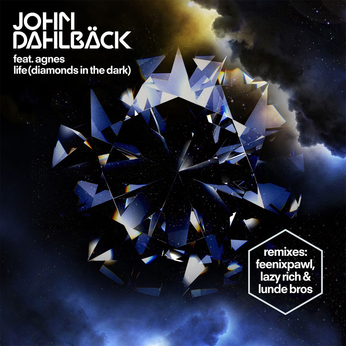 John Dahlbäck featuring Agnes — Life (Diamonds in the Dark) cover artwork