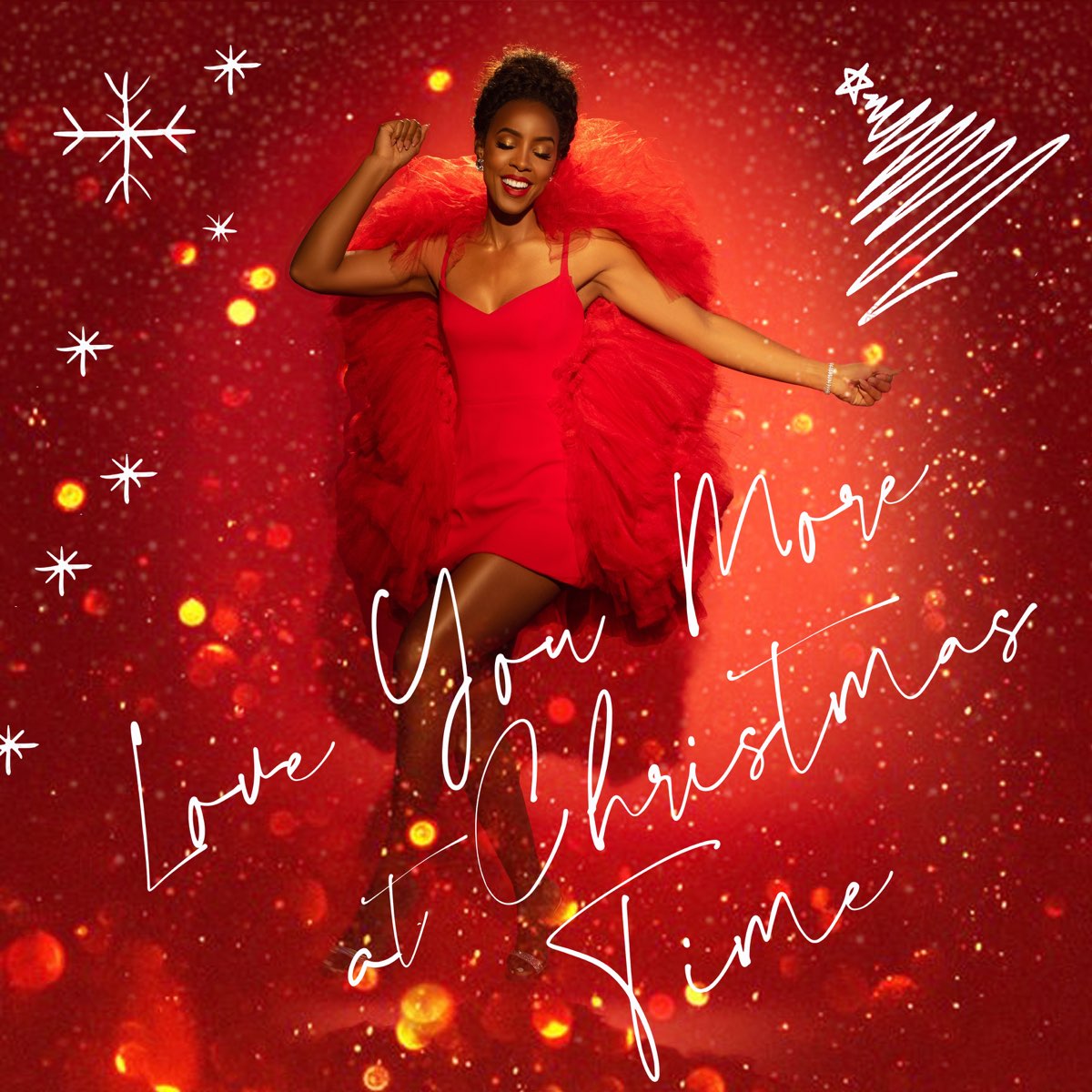 Kelly Rowland Love You More at Christmas Time cover artwork