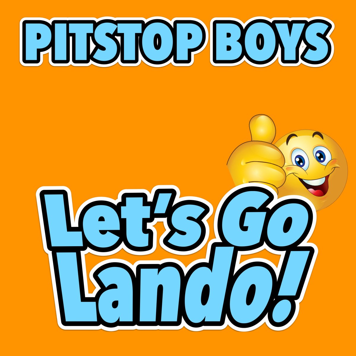 Pitstop Boys Let&#039;s Go Lando! cover artwork