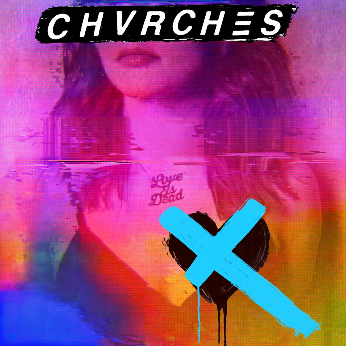 CHVRCHES — Graffiti cover artwork
