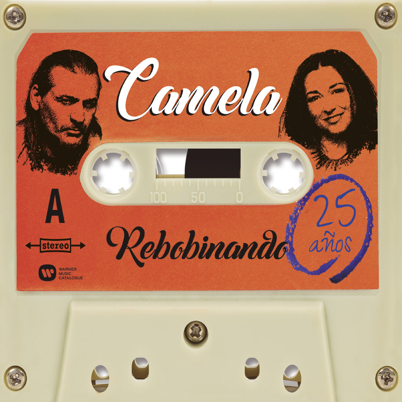 Camela Rebobinando (25 Años) cover artwork