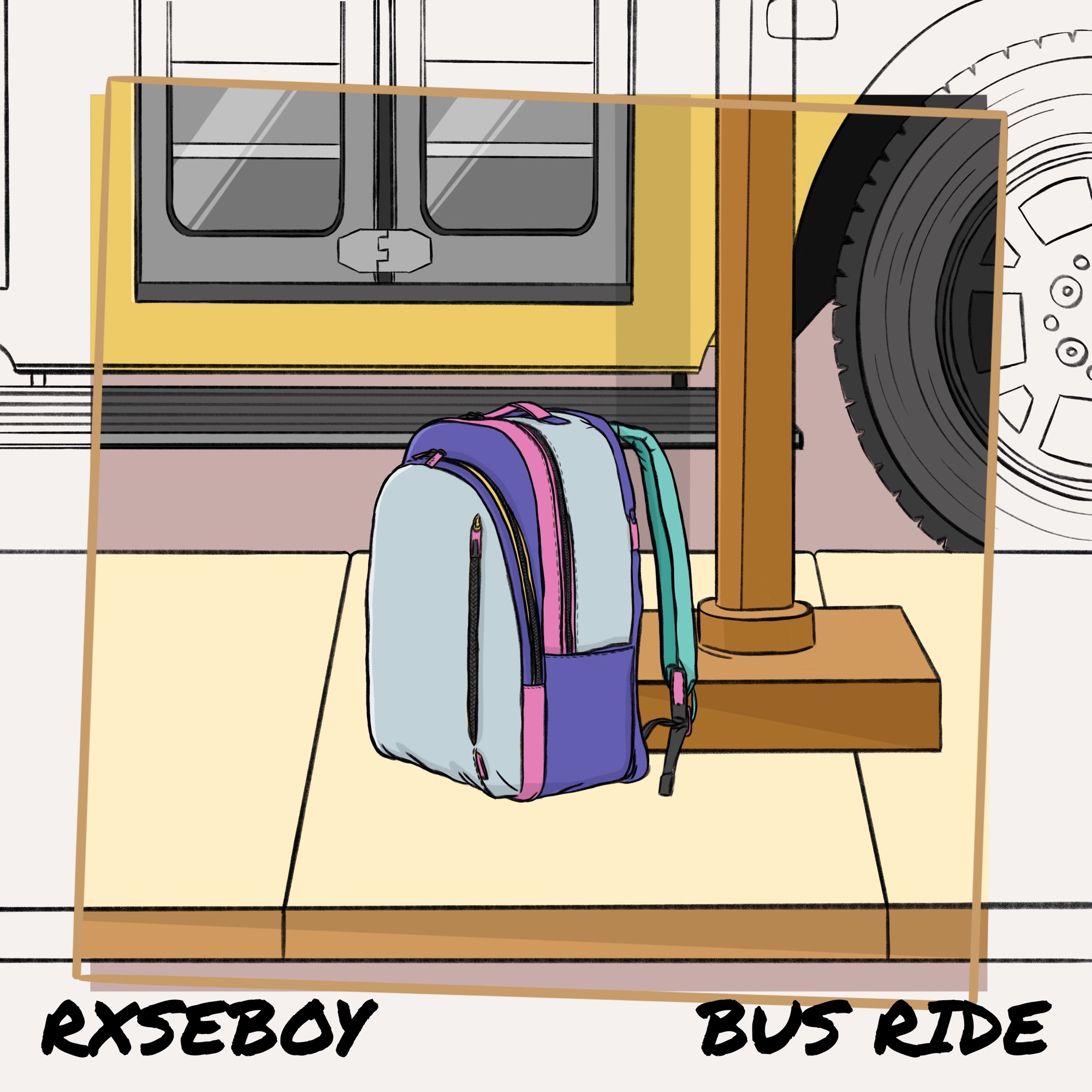 Rxseboy featuring chloe moriondo — Bus Ride cover artwork