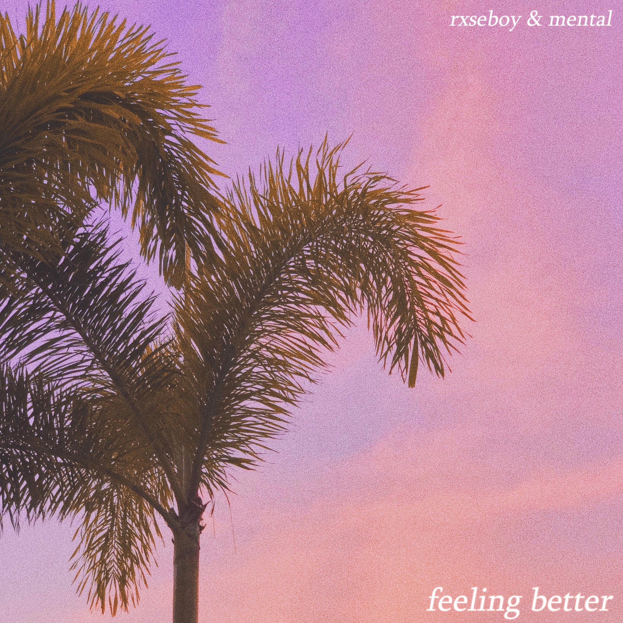 Rxseboy & Mntl — feeling better cover artwork
