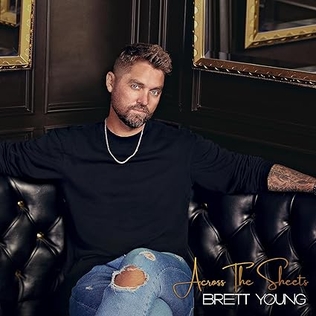 Brett Young Across the Sheets cover artwork