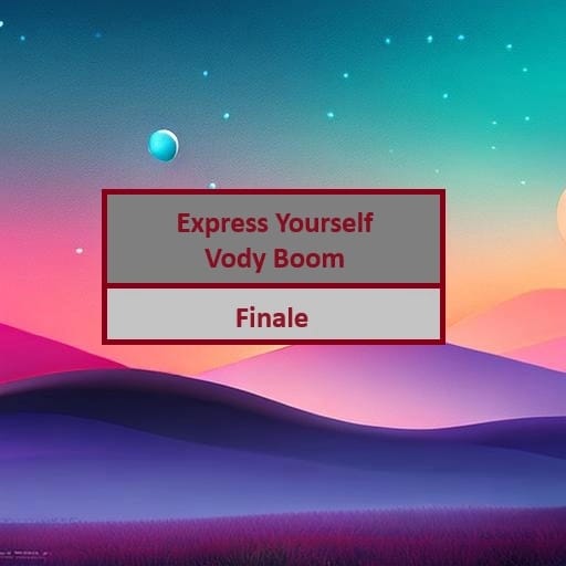 Express Yourself &amp; Vody Boom — Finale cover artwork