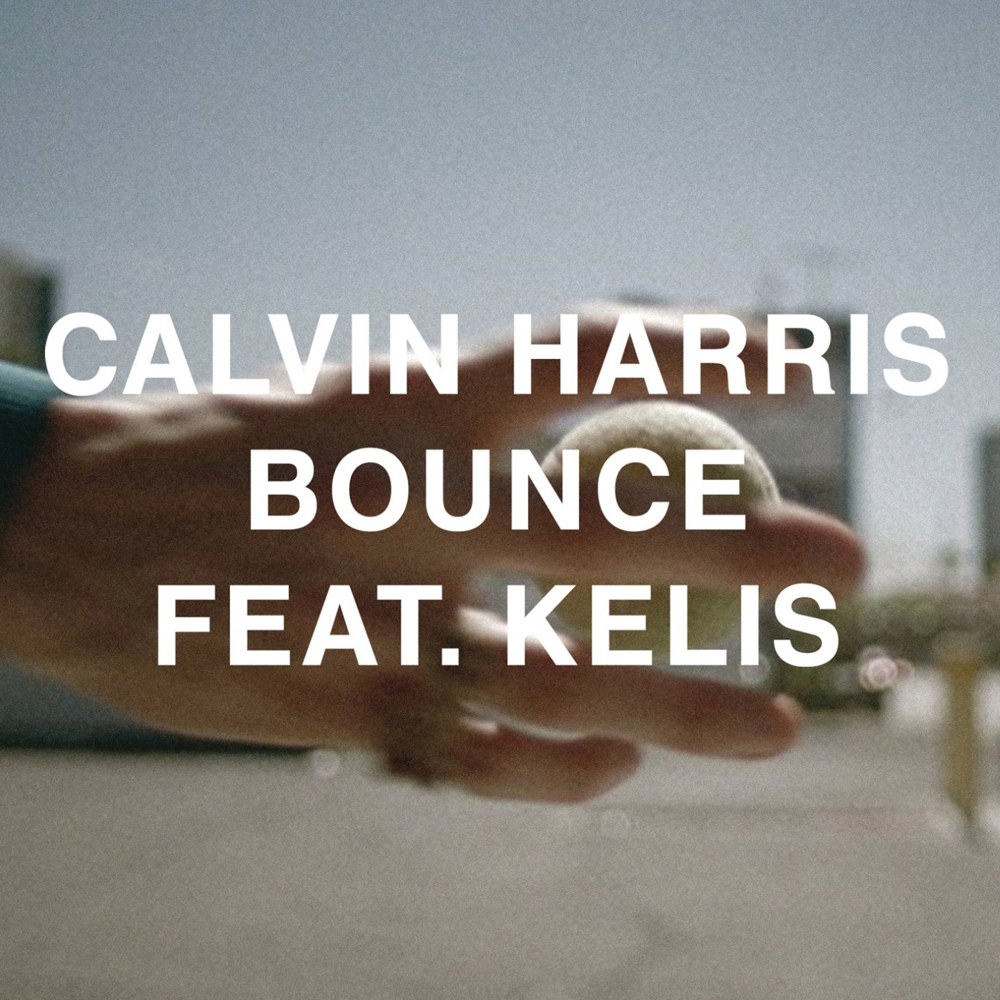 Calvin Harris ft. featuring Kelis Bounce cover artwork