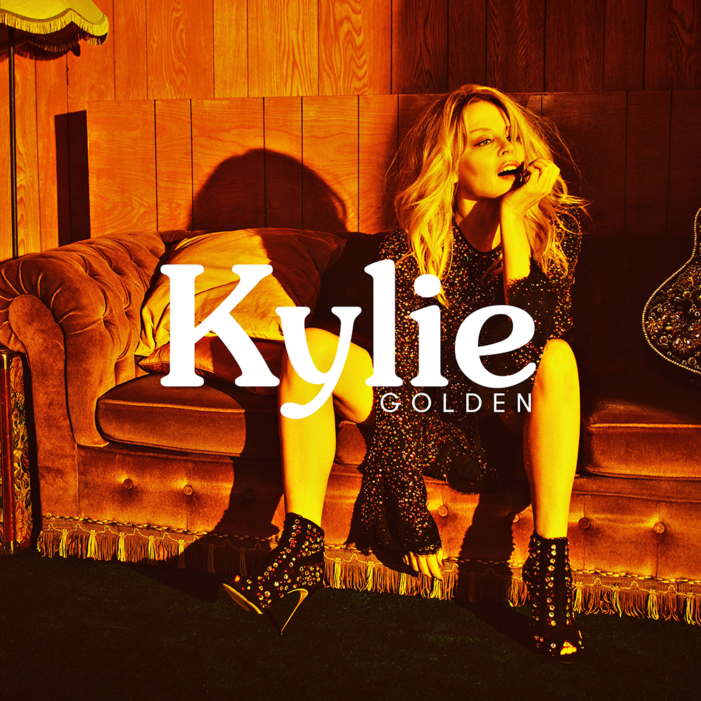 Kylie Minogue Golden cover artwork