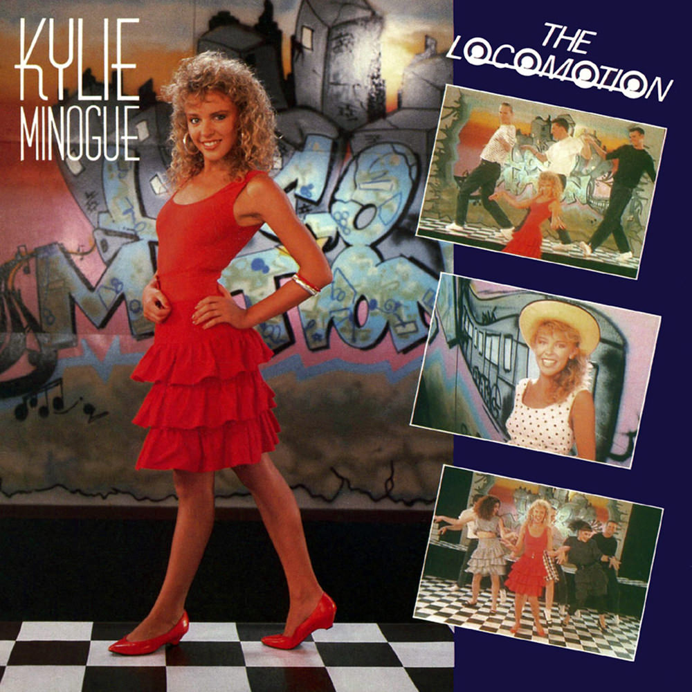 Kylie Minogue — The Loco-Motion cover artwork