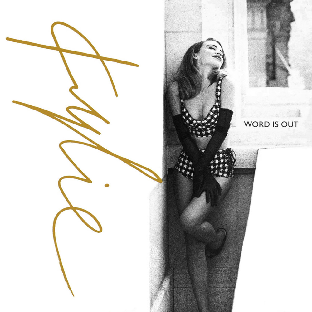 Kylie Minogue Word Is Out cover artwork