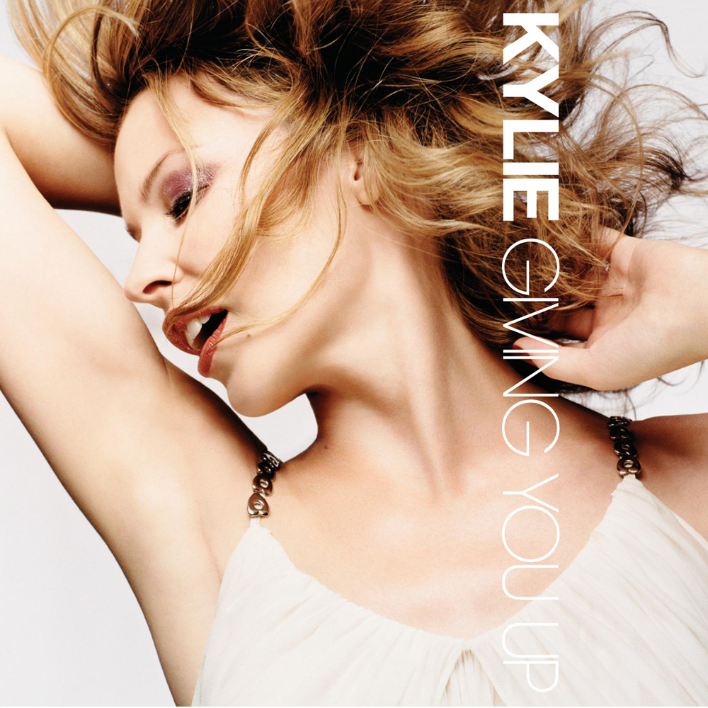 Kylie Minogue Giving You Up cover artwork