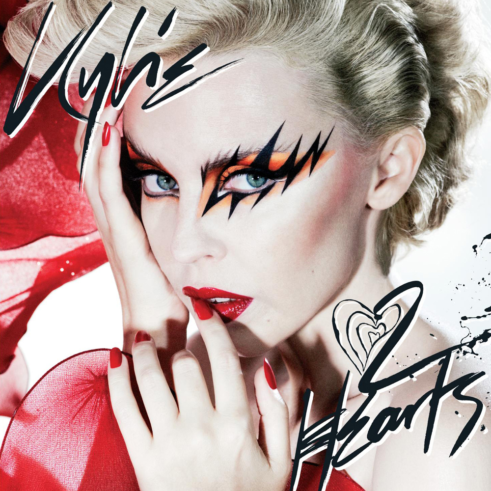 Kylie Minogue 2 Hearts cover artwork