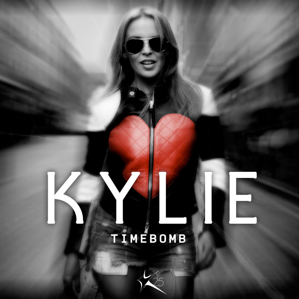 Kylie Minogue Timebomb cover artwork