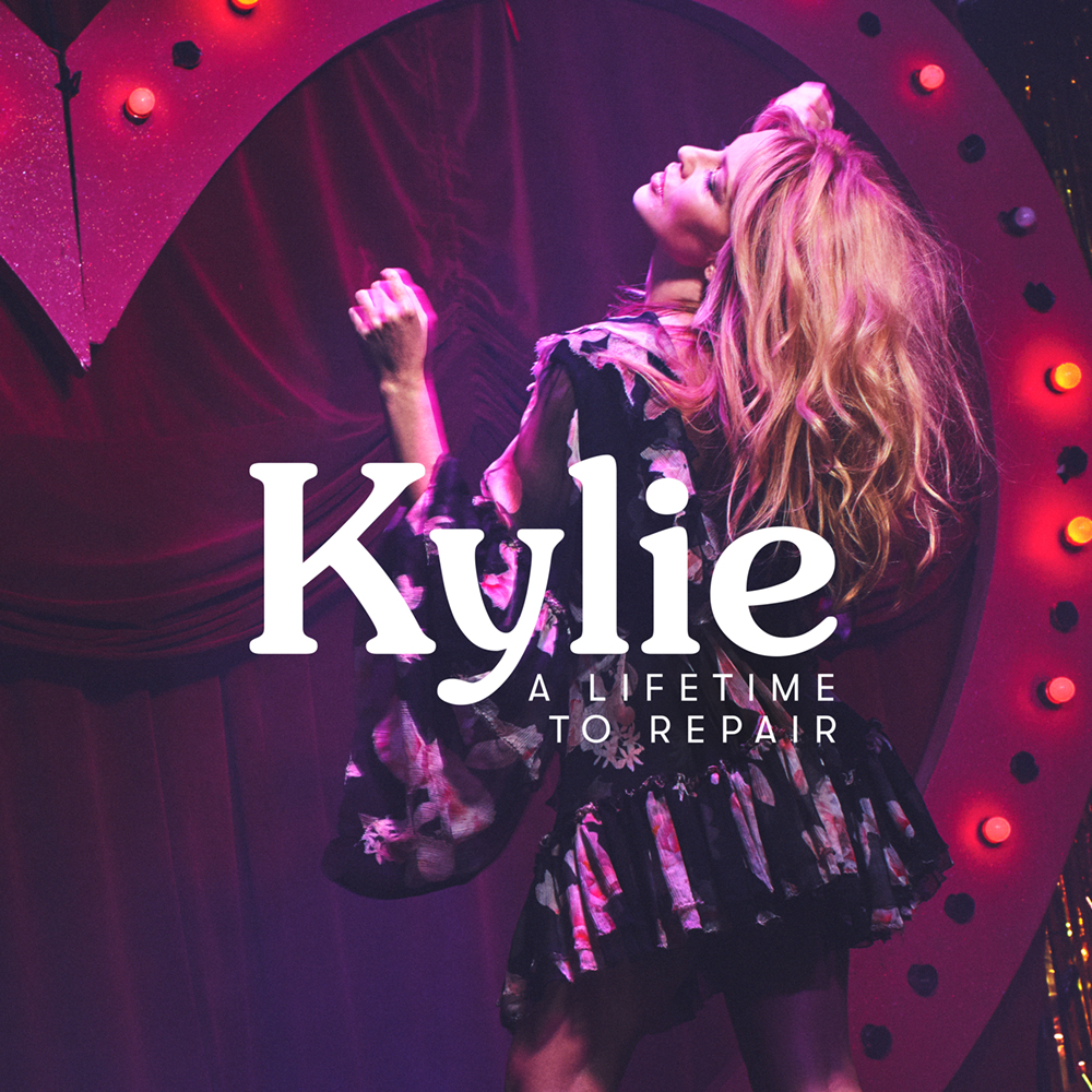 Kylie Minogue A Lifetime to Repair cover artwork
