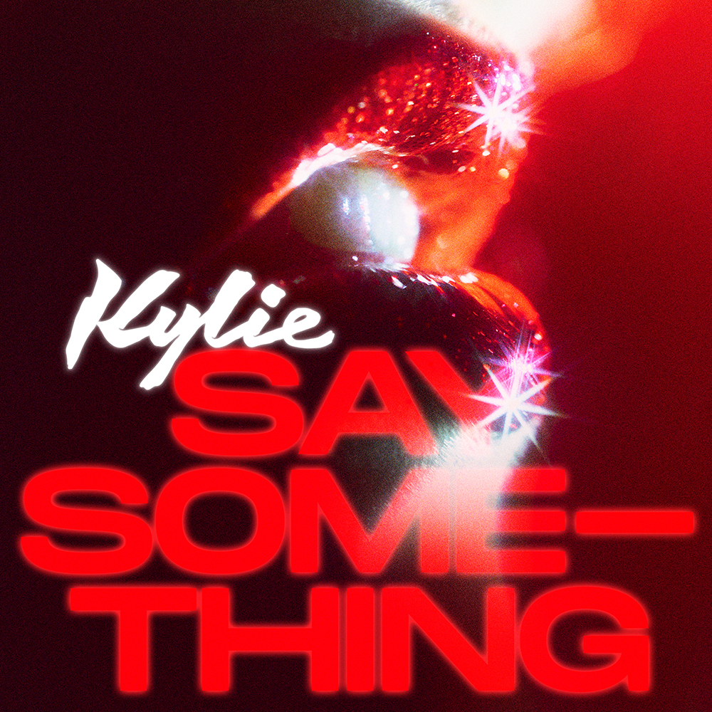 Kylie Minogue — Say Something cover artwork