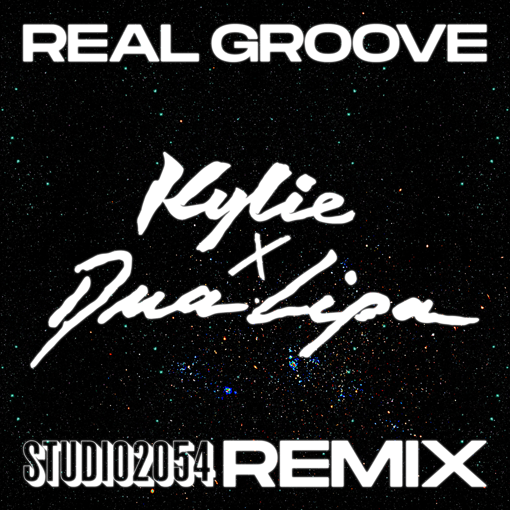 Kylie Minogue & Dua Lipa — Real Groove (Studio 2054 Remix) cover artwork