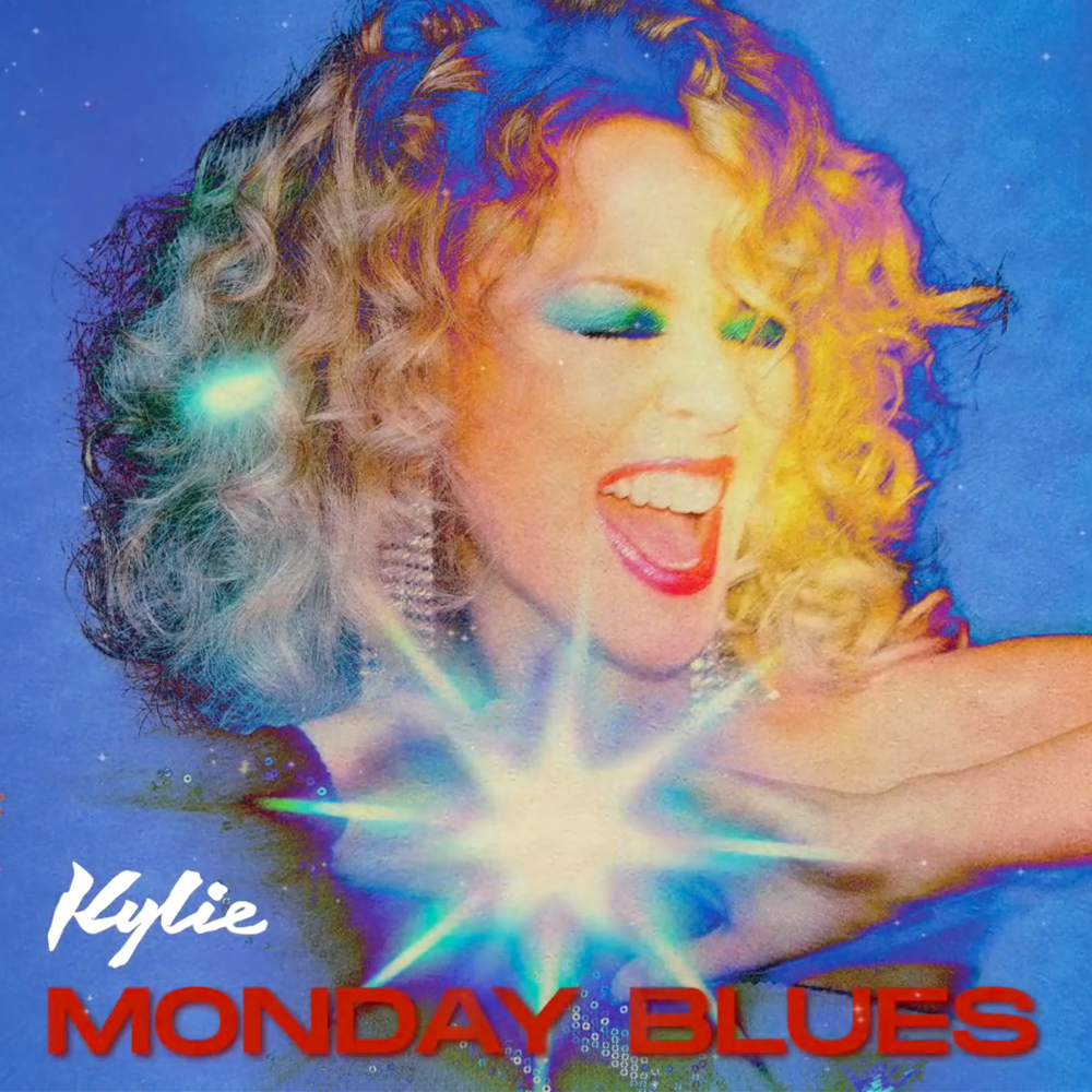 Kylie Minogue Monday Blues cover artwork