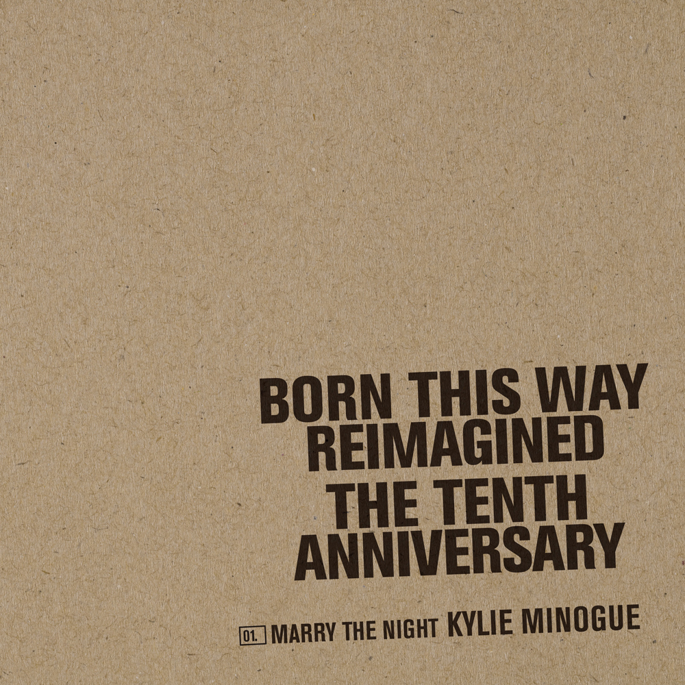 Kylie Minogue Marry the Night cover artwork