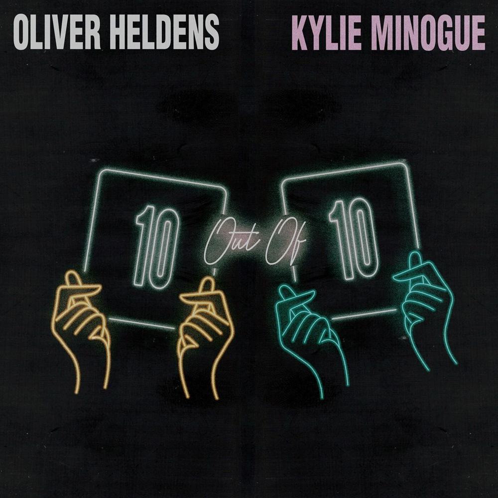 Oliver Heldens ft. featuring Kylie Minogue 10 Out of 10 cover artwork