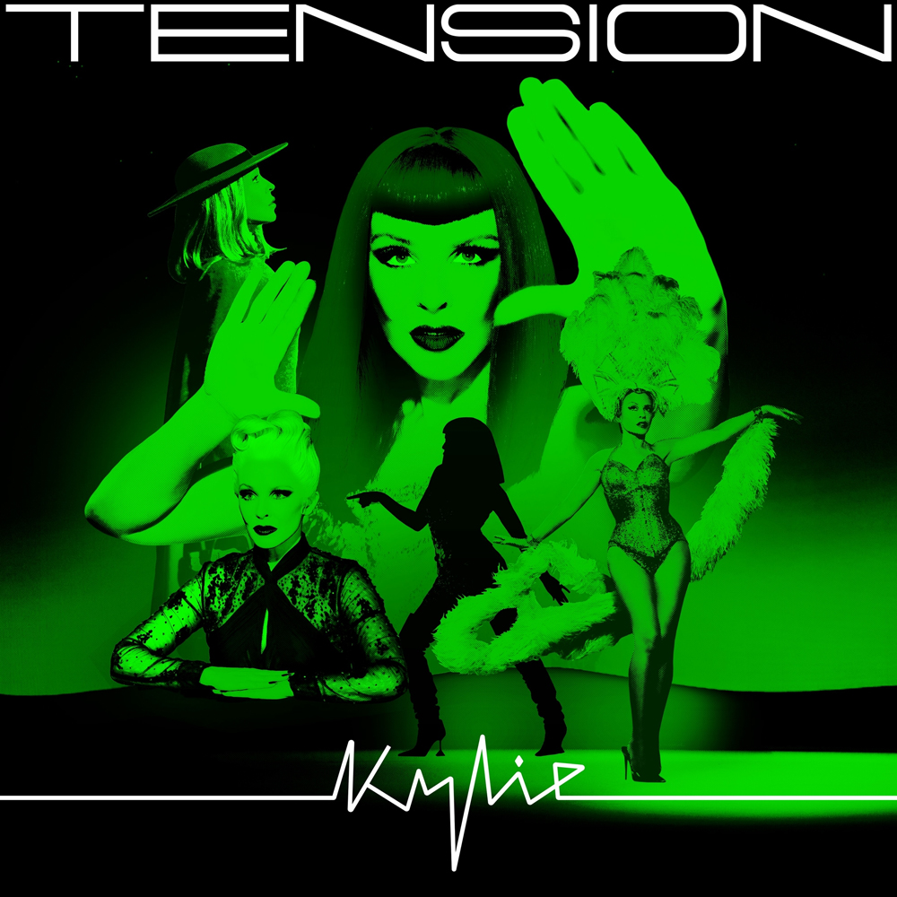 Kylie Minogue Tension cover artwork