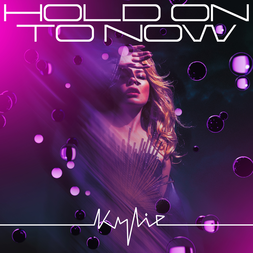 Kylie Minogue Hold On to Now cover artwork