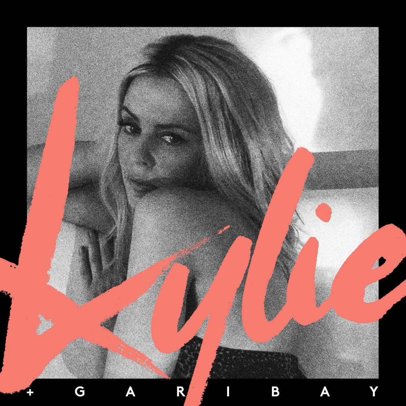 Kylie Minogue featuring Shaggy — Black and White cover artwork