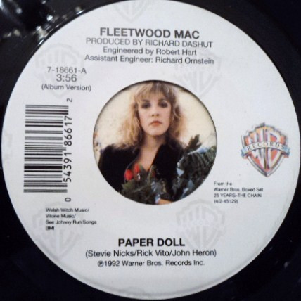 Fleetwood Mac Paper Doll cover artwork