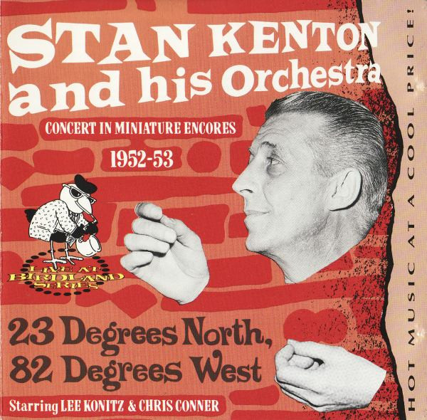 Bill Russo & Stan Kenton 23 Degrees North - 82 Degrees West cover artwork