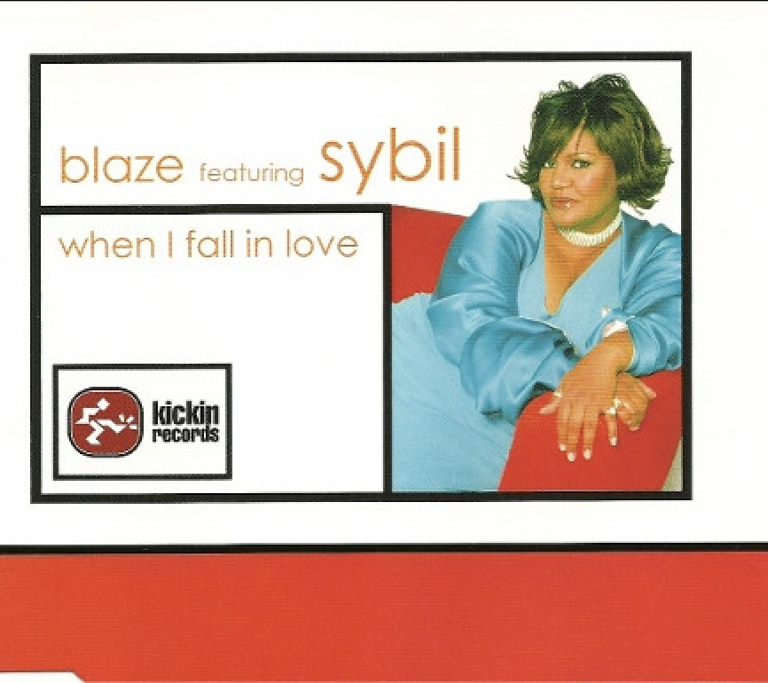 Blaze featuring Sybil — When I Fall In Love (Knee Deep Disco Mix) cover artwork