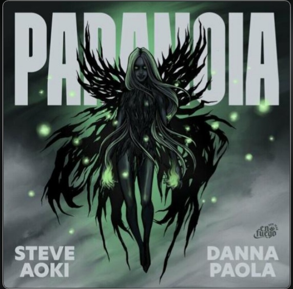 Steve Aoki & Danna Paola — Paranoia cover artwork