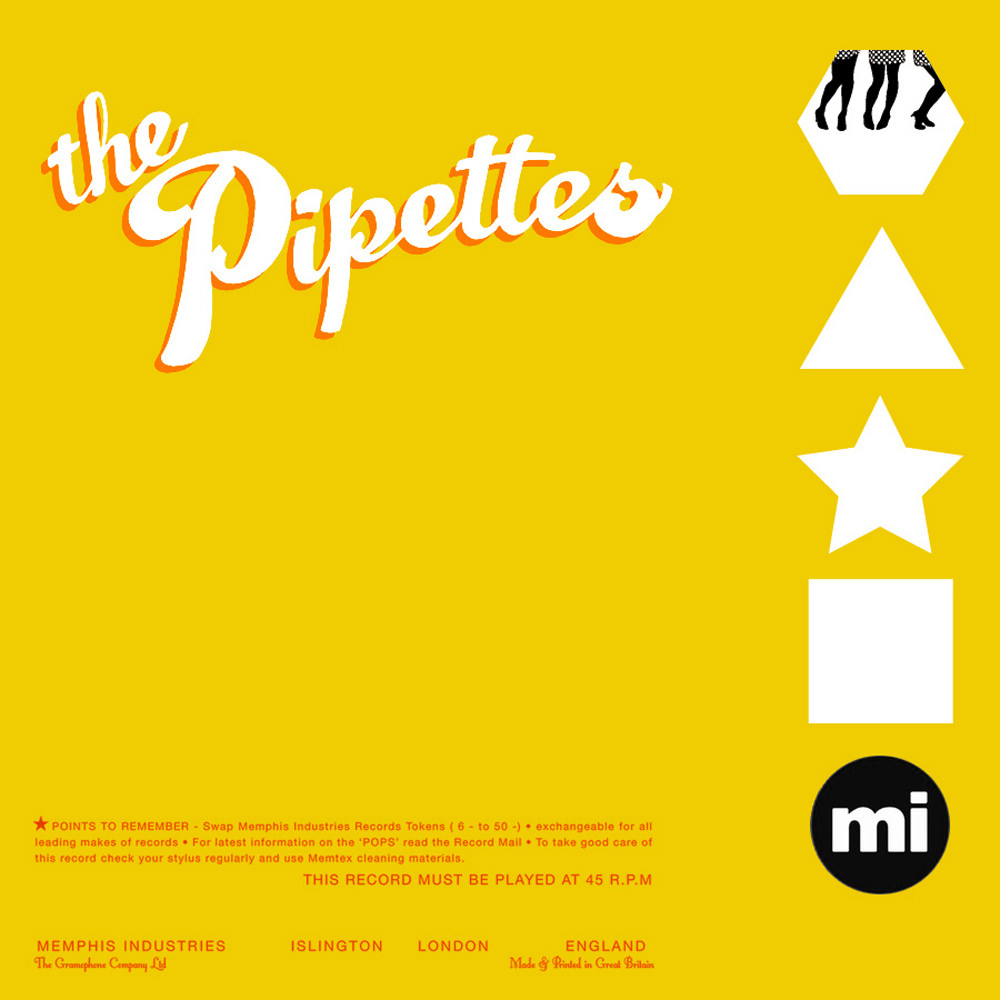 The Pipettes Pull Shapes cover artwork