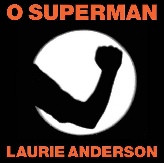 Laurie Anderson O Superman cover artwork