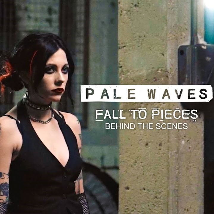 Pale Waves Fall to Pieces cover artwork